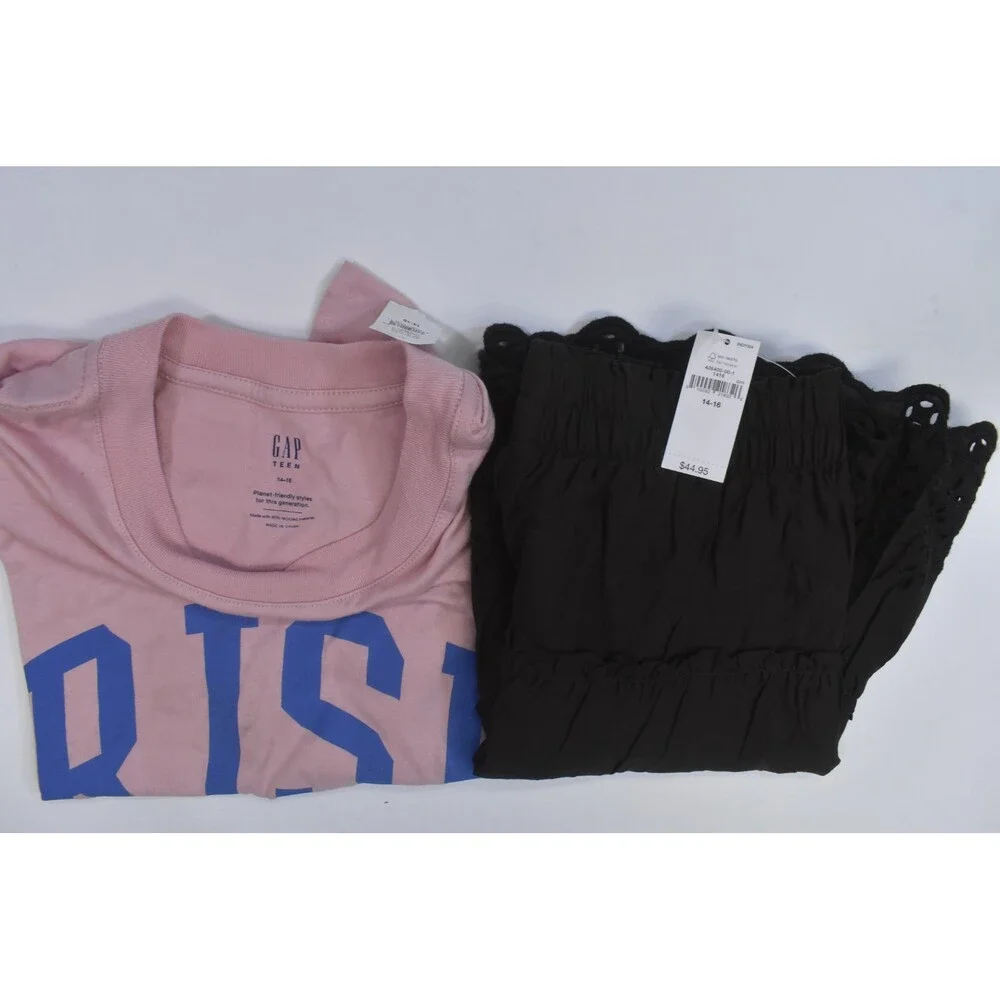 Gap Teen Bulk Lot Of 4 Girls Size XL 14/16 Mixed Season Tops Bottoms Pajamas